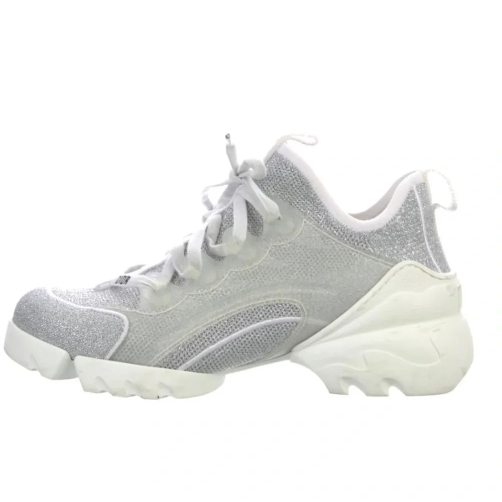 Dior silver sneakers - Picture 3 of 5